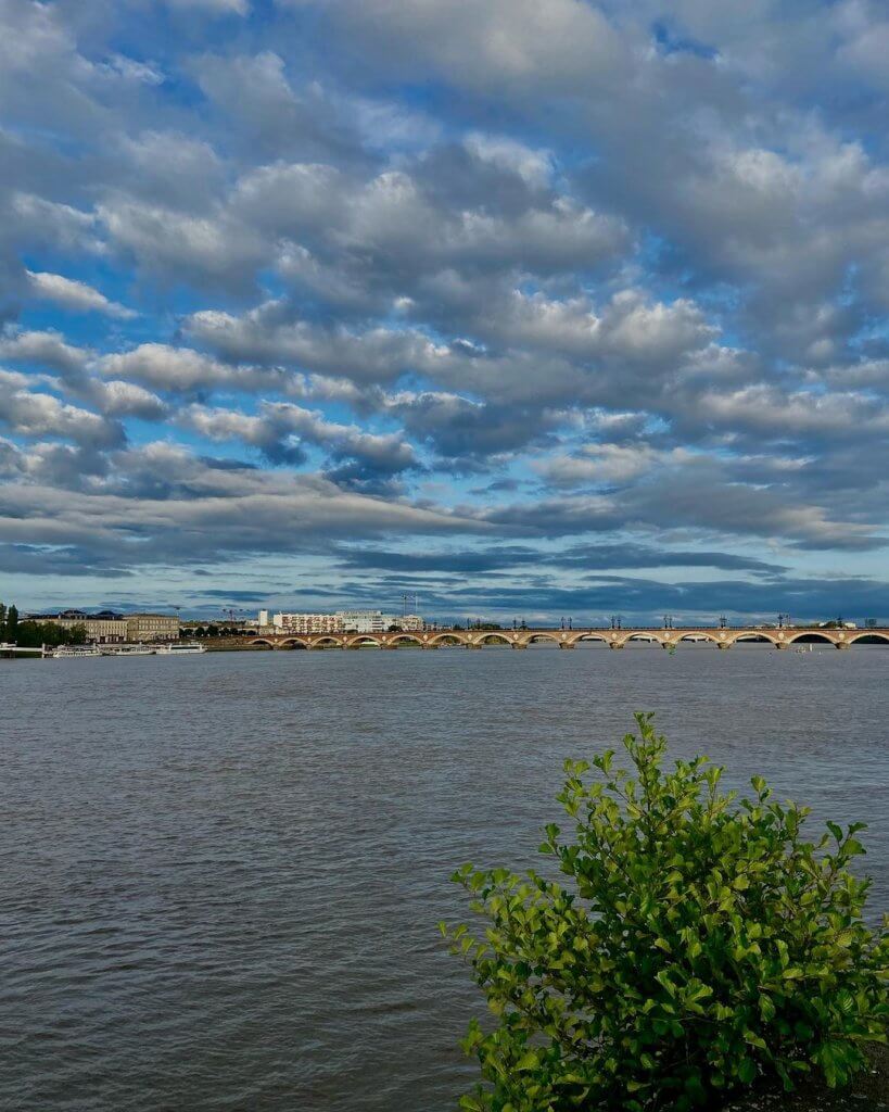 Garonne River Bordeaux 